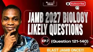JAMB 2026 Biology Likely Questions & Practice Solutions | EP 7