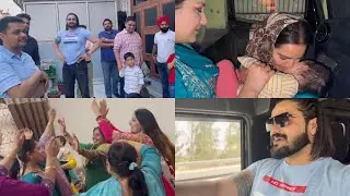घर में वापिस आ गई ख़ुशियाँ🫶🏻♥️ #sahilsangwan #couplevlog #dailyvlog