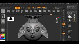 chisel 3d brush | Lesson 24 | ZBRUSH  IN HINDI