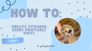 Cricut printable vinyl tutorial