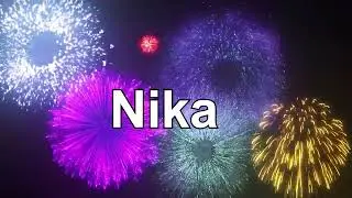 ♪♪  HAPPY BIRTHDAY NIKA  ♪♪
