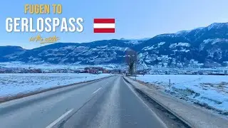Driving in Austria 🇦🇹 from F&uuml;gen to Gerlos Alpenstra&szlig;e | Scenic Winter Drive January 2026