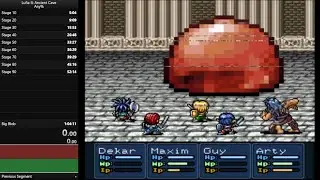 Lufia II Ancient Cave any% speedrun - 1:04:11