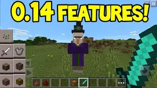 Minecraft Pocket Edition - 0.14.0 Update! - WITCHES Confirmed