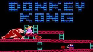 Donkey Kong (NES 1981) | Player A | Full Game | No Commentary