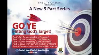 “GO YE” (Part 1)