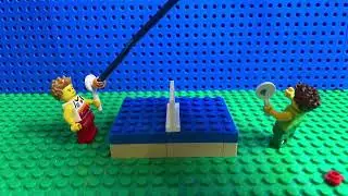 Table Tennis Disaster | Lego Stop Motion