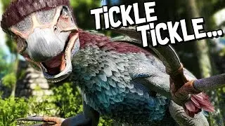 ARK Survival Evolved Ep #23 - THE TICKLE CHICKEN! (Modded Survival)