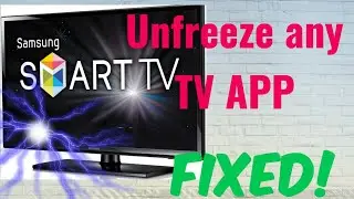 Fix frozen Samsung TV Apps