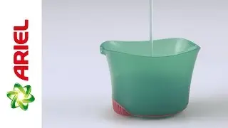De juiste dosering vloeibaar wasmiddel - Ariel