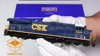 HO scale Overland models Brass CSX ES44DC #5500 Spirit of Cincinnati