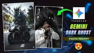 Gemini AI Ghost Photo Editing 🔥 | Horror Style Viral AI Photo Editing 👻