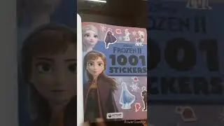 My frozen sticker book#1001 sticker#frozen#special gift#vacation activity#frozenII#dad#daughter gift