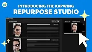 Introducing Repurpose Studio: Turn Long Videos into Social Media Clips in a Single Click