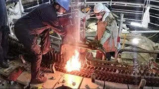 200 MW Giant Generator Stator Winding Removal &mdash; Rare Hydro Power Footage!