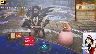 MHWILDS |Skimpy Armor Mods LETS PLAY| [4K] Arch Tempered Jin Dahaad and Triple Blangonga