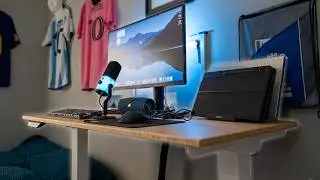 Upgrading My Bedroom Desk Setup with the FlexiSpot E6 Desk