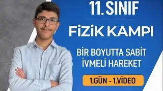 Fizik| Bir Boyuta Sabit İvmeli Hareket #yks #rehbermatematik #vipfizik #11sinif #fizik