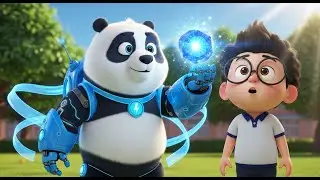 MYSTERIOUS PANDA ROBOT ARRIVES | DREAMSCAPE ANIMATION
