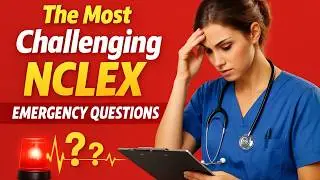 NCLEX Emergency Scenarios: 50 Questions You Can’t Guess #2026  #explore  education #study #explore