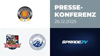 26.12.2025 - Pressekonferenz - EC Peiting vs. SC Riessersee