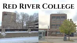 Red River College, RRC Polytech  | Walking Tour | Winnipeg, Manitoba, Canada | ASMR