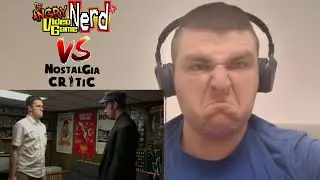 Ultimate fightoff ANGRY VIDEO GAME NERD VS NOSTALGIA CRITIC REACTION!!🤓😡🕹🎮🆚️🧥🧢🎬🎥