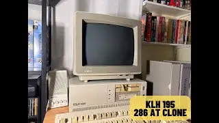 KLH 195 - 286 AT Clone - Retro Computer - Part 1