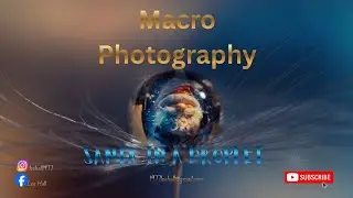 Macro Water Droplet Photography Tutorial | Easy Refraction Trick (Santa in a Drop!)