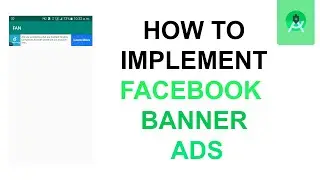 how to implement facebook banner ads in android studio