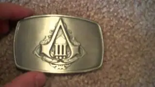 Assassin's Creed III Limited Edition Belt Buckle Review!!!