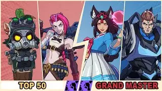 INTENSE COMEBACK | (Top 50) Broski vs Grand Master | Jinx Teemo vs Ahri Darius | Season 0 | 2XKO