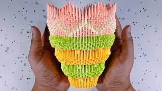 71 origami 3d training #diy #crafty #art #origami3d #3dorigamitutorial #paperart #easy #papercraft