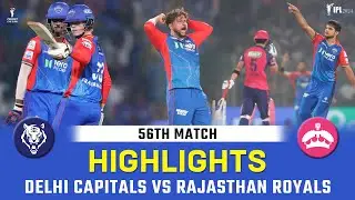 Delhi Capitals returned to winning ways | DC vs RR 56th Match HIGHLIGHTS IPL 2024, DC Won by 20 Runs