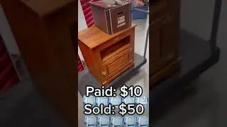 30 Second Flip: White Clad Ice Box Antique
