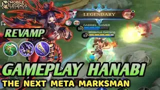 Hanabi New Revamped Gameplay The Next New Meta Marksman - Mobile Legends Bang-bang