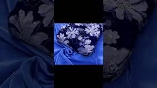 beautiful crepe printed embroidery shirts with plain bottom