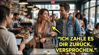 CEO-Karte wurde beim Kaffee abgelehnt–ein Single-Vater half, ohne zu wissen dass sie Milliardärin is
