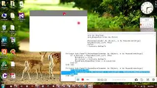 Moving A Border less Form In VB.net Using Visual Studio 12
