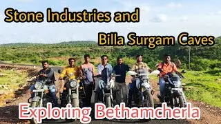 Exploring Bethamcherla | Stone Industries | Billa Surgam Caves | Muchatla Temple | AP | India