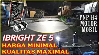 REVIEW LAMPU H4 IBRIGHT ZE 5 ‼️ LAMPU H4 MURAH PALING TERANG