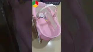 3 IN 1 Portable Electric Luxury Baby Cradle Tent Swing Bed #viral