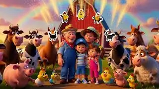 Old MacDonald Had A Farm Kids Popular Rhymes