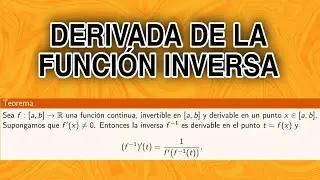 Teorema de la función INVERSA