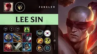 Lee Sin Jungle vs Graves - KR Challenger Patch 26.01