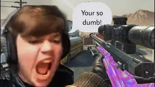Reuploading cringiest 1v1 trolling video on BO1 in 2021 *GETS MAD*