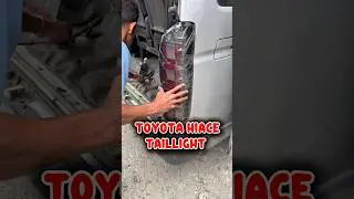 Toyota hiace taillight #automobile #toyotahiace #shorts