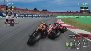 MotoGP24 Career Mode season 6 Catalunya SPRINT