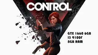 Control: GTX 1660+i3 9100f+8GB RAM