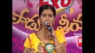 Paduta Teeyaga New Youth Series Semi Finals - Tejaswini (Janapada Geeta Malika)